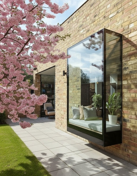 4 Sided Glass Oriel Window