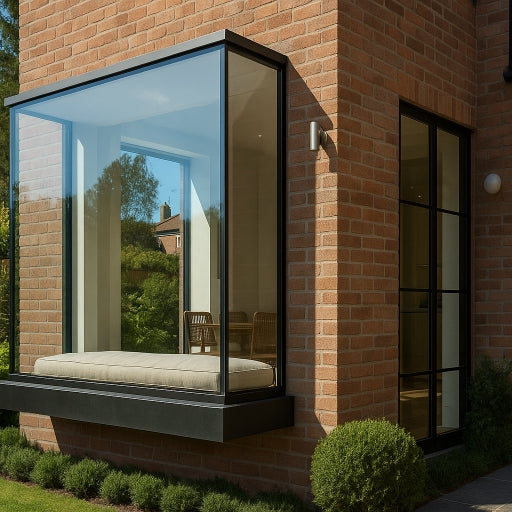 3-Sided Glass Oriel Window